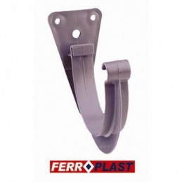 GANCHO CANALON PVC GRIS 33...