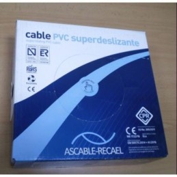 CABLE H05V-K 1 MM. AZUL ( M. )