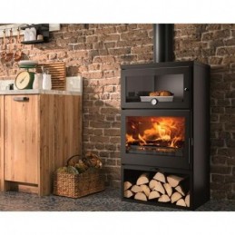 ESTUFA DE LEÑA ZAMORA ECODESIGN 7.1KW 11020