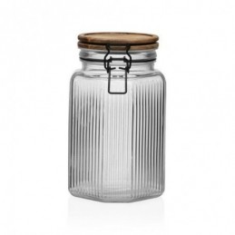 TARRO C/TAPA MADERA ACACIA...